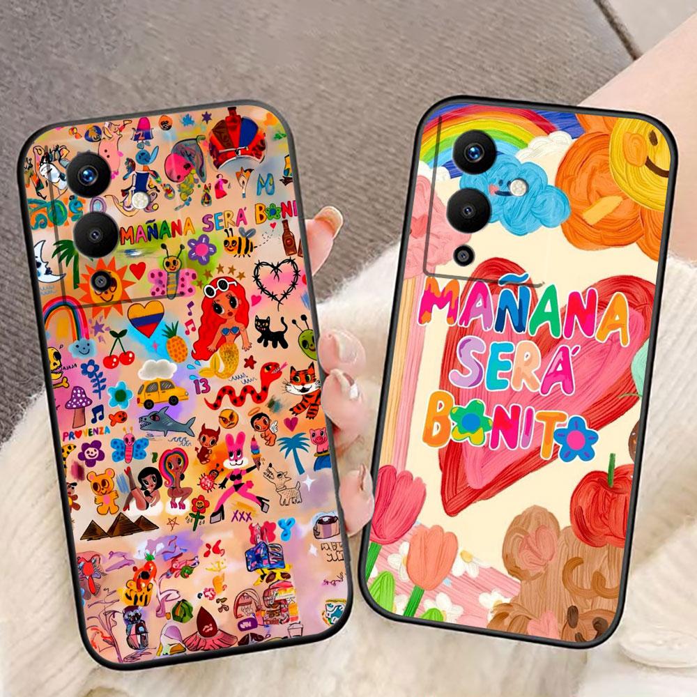 Чехол для телефона Karol G Manana Sera Bonito для Infinix TECNO POP SPARK SMART 5 6 7 8 9 CAMON 15 16 17 20 20C 30 30C, ТПУ чехол