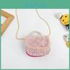 Сумка с кружевом и бантом Xiaoxiangfeng, жемчужная ручка, из прочного материала для малышей