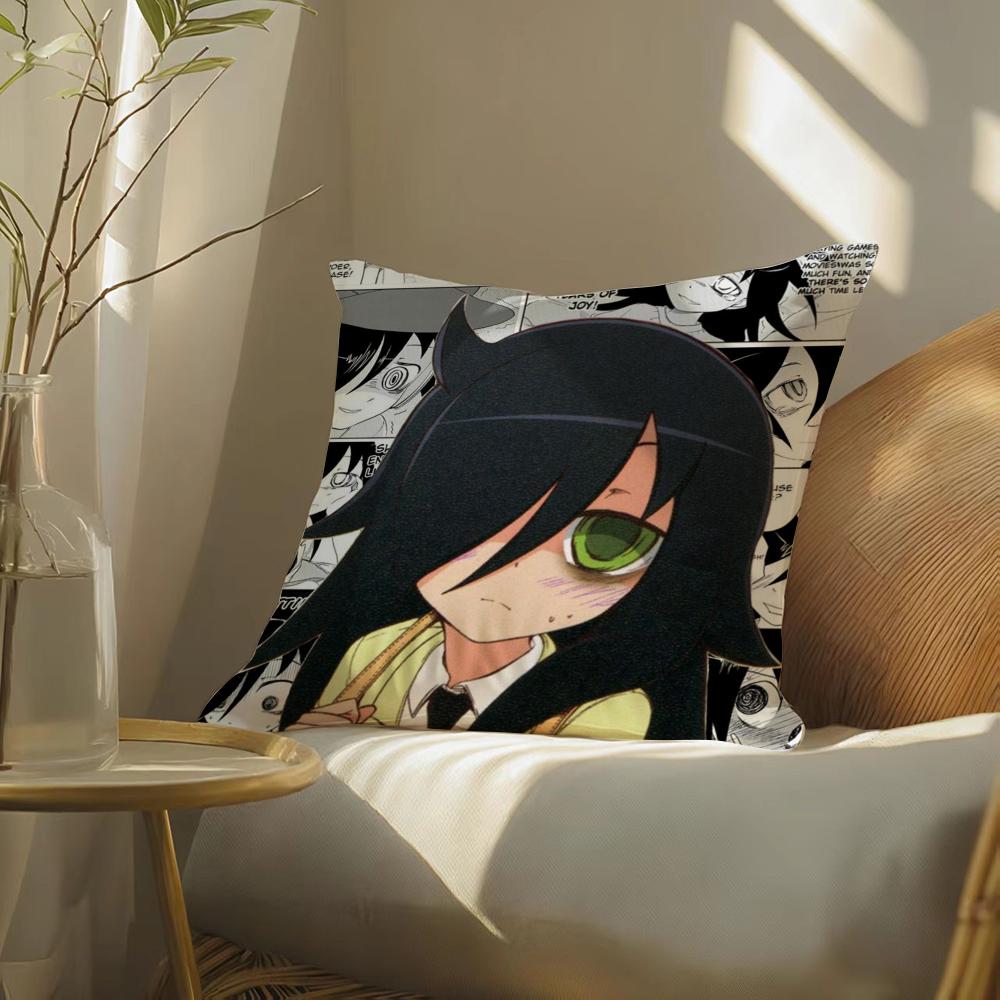 K-Kuroki T-Tomoko Наволочка С Рисунком Печатная Наволочка Для Гостиной Дивана Подушки Декор Спальни