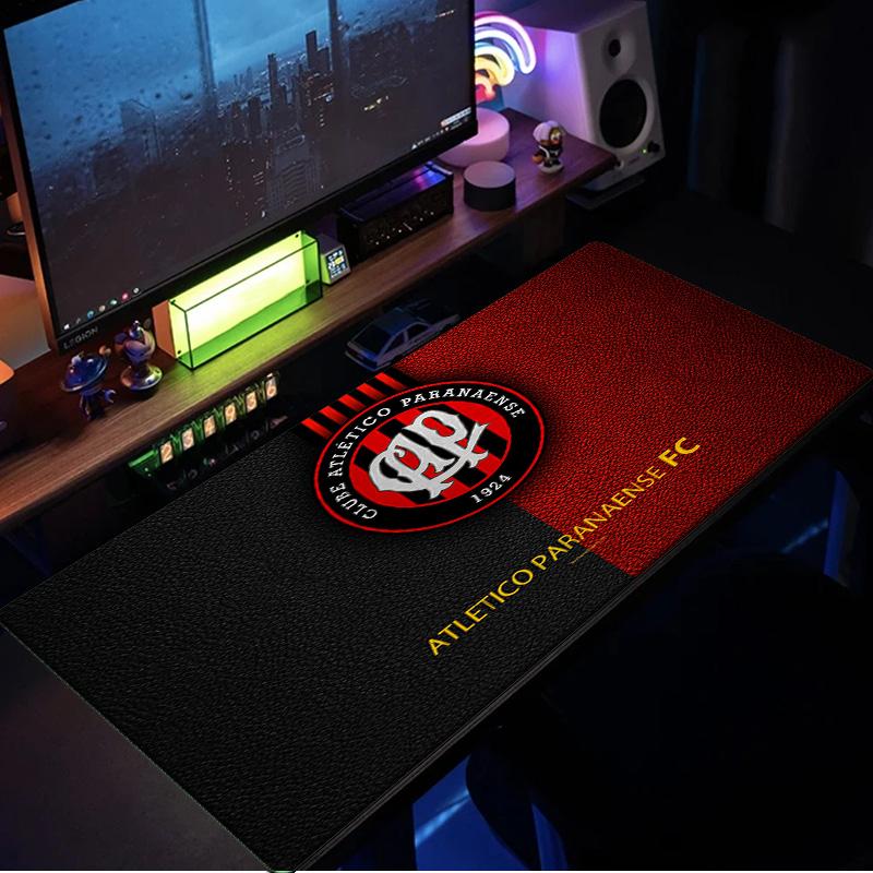 Atletico Paranaense Crest Mouse Pad, Rubber Base, Mouse Pad for Gamers and Office Use, Gaming Desk , Easy To Clean Mat Christmas fan gifts