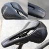 Ultra-Light Full Carbon Fiber Bicycle Saddle Mountain Road Bikes Hollow Design Leather Top Unisex