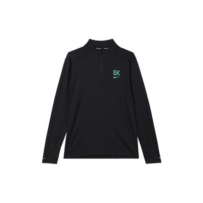 Футболка Element Kipchoge Dri-FIT Quick-Dry с длинным рукавом для бега, мужская, черная FZ1079-010