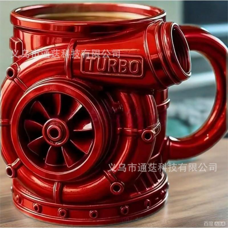 Resin Shark Coffee Mug Novelty Desk Decor Collectible Figurine Gift Men Women Office Home