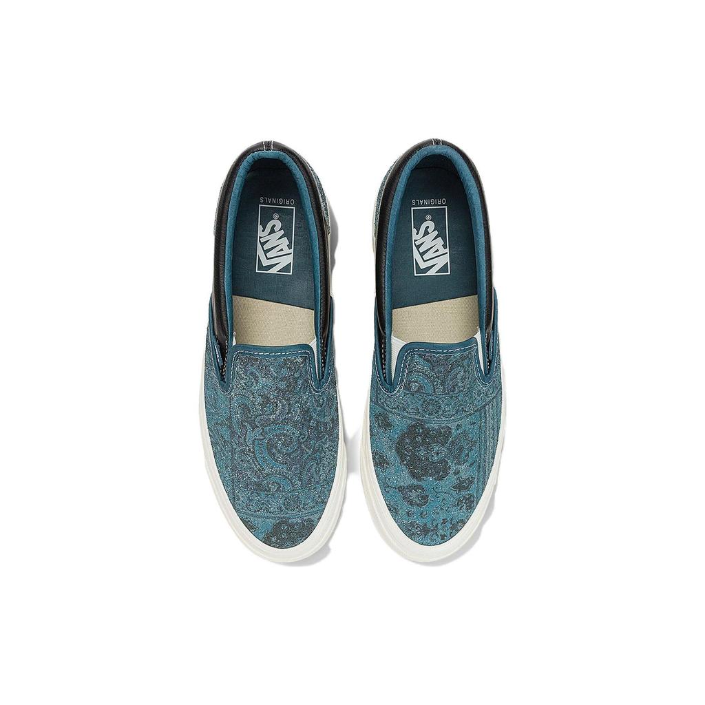 Vans Слипоны OG Classic Slip-On LX Grannys Rug Stargazer — темно-синие кроссовки унисекс синие VN0A32QN12S