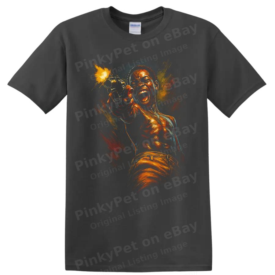 City of God T Shirt Fierce Urban Crime Movie Art Graphic Tee