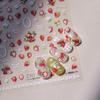 Embossed Lace Strawberry Nail Sticker DIY Making Creative Decorative Stickers