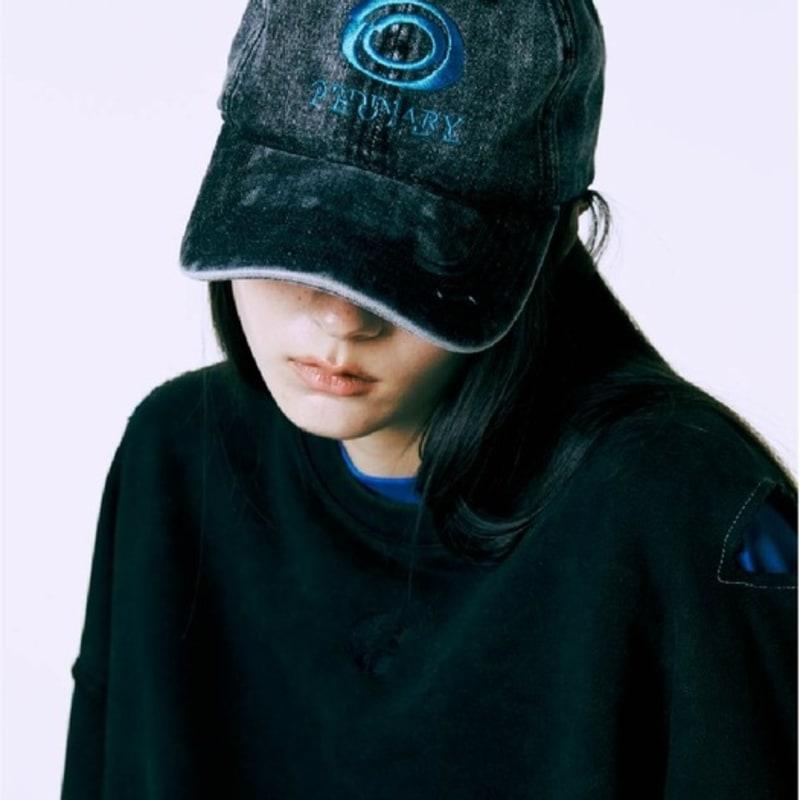 ORDINARY PEOPLE ORD COLLAPSE LOGO cap CHARCOAL