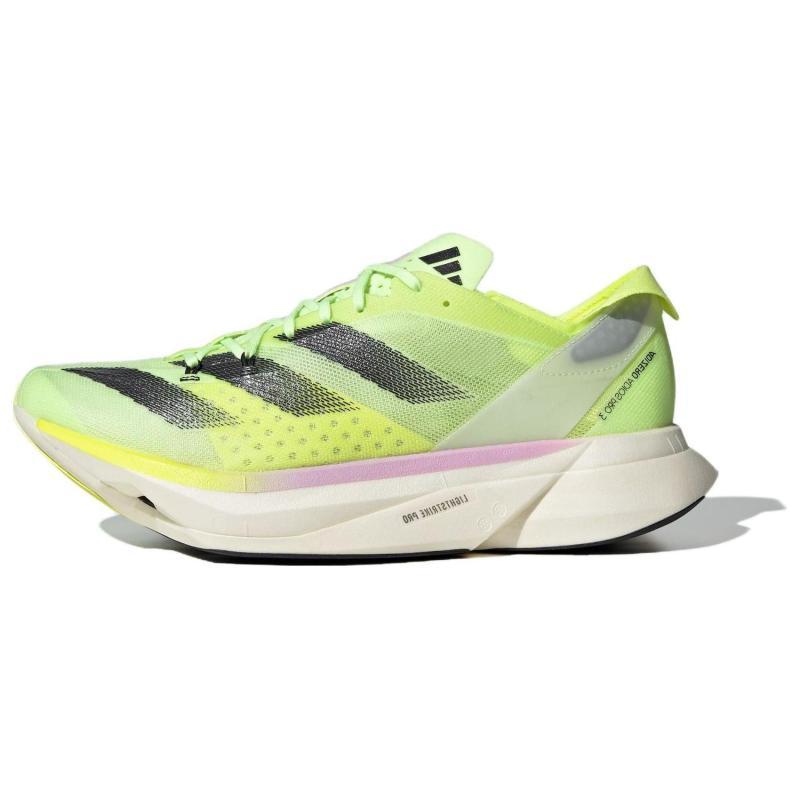adidas Кроссовки Adizero Adios Pro 3 Неоново-зеленый Черный Розовый IG6445