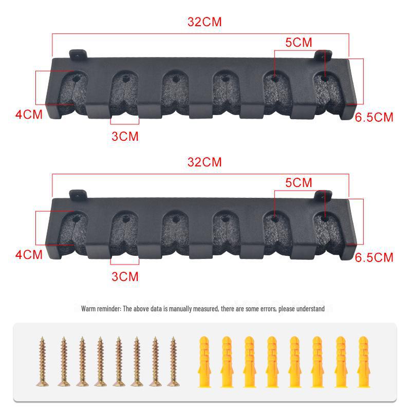 Настенная многофункциональная стойка для хранения и демонстрации удочек