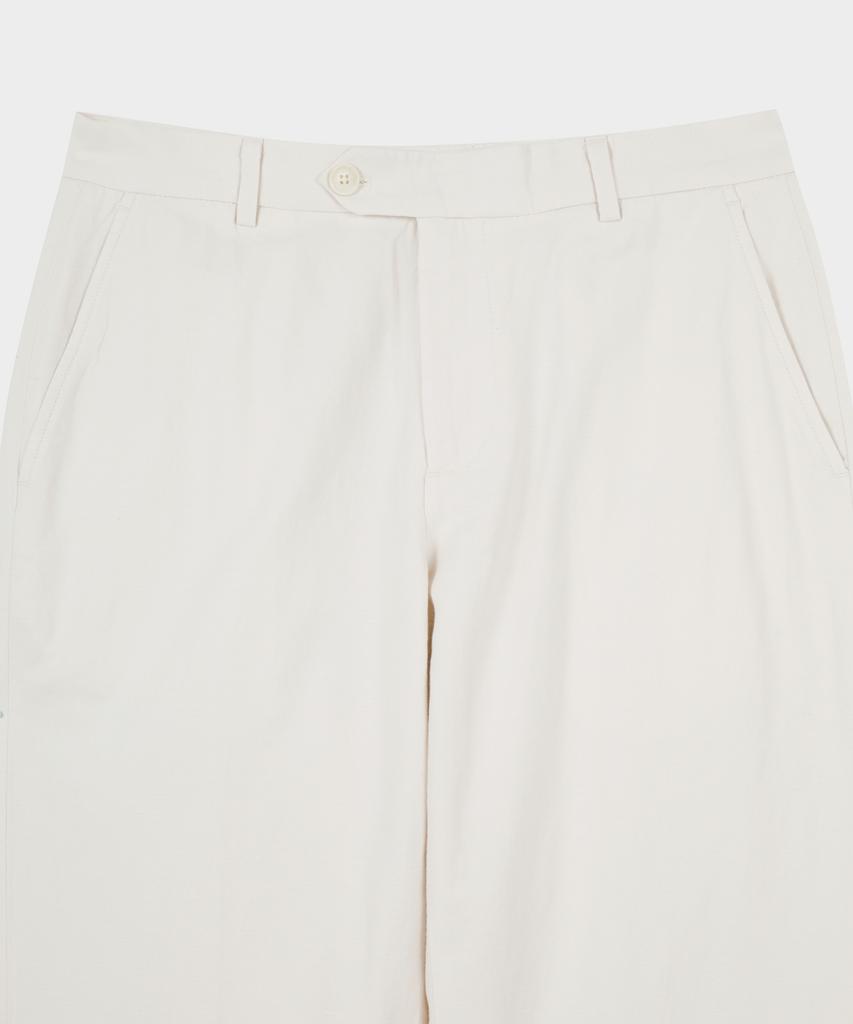 Брюки из хлопка и льна Regular Fit от BROOKS BROTHERS (слоновая кость) (Bbpcmf8914Bfm)