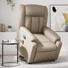 VidaXL Reclining Massage Armchair, Relaxation Chair with Backrest, Seat with Armrests, Living Room TV Armchair, 3205277
