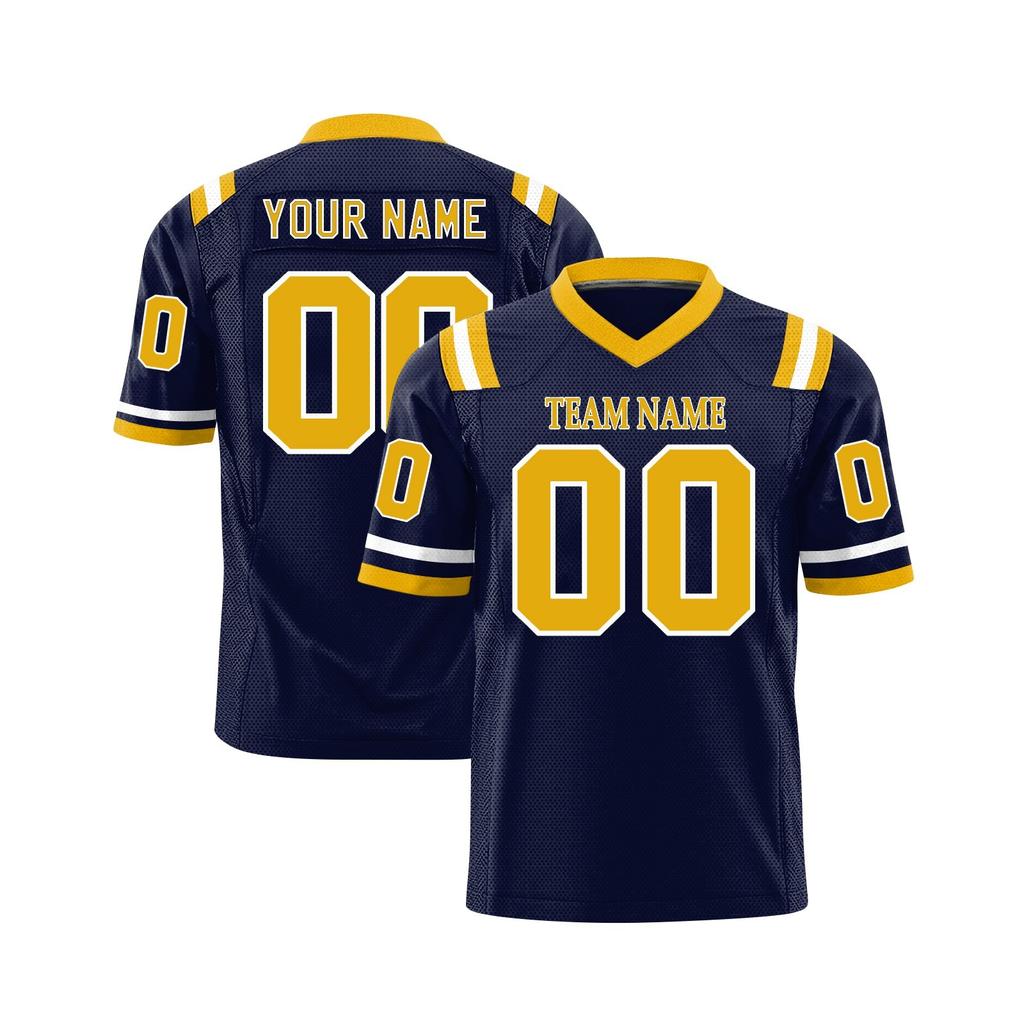 Custom Football Jerseys Personalized Printed Team Name & Number Sports Uniform For Men Women Youth