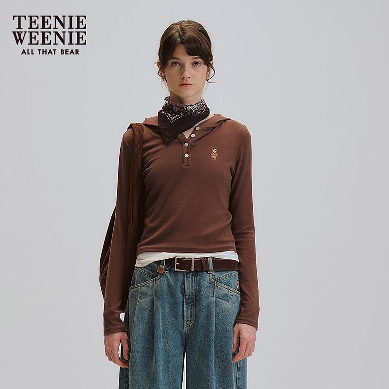 Teenie Weenie Женская худи с принтом медведя