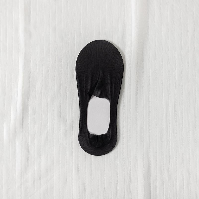 Женские ультратонкие низкие невидимые хлопковые носки с силиконовой противоскользящей вставкой для туфель на высоком каблуке