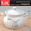 Жаропрочный горшок для тушения Wutuo из белого фарфора