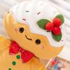 Новые плюшевые куклы серии Cream Gingerbread Fruit Series размером 25 см, для рождественской вечеринки, супермягкие игрушки, подушки, рождественские подарки на Хэллоуин