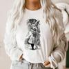 Alice Wonderland T Shirt Cheshire Cat Vintage Illustration Tee Cute Unbirthday Party Shirt Mom Shirt Women Casual Tops
