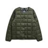 TAION Crew Neck Button Inner Down Jacket Women's (TAION-W104)