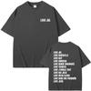 Love Jul 2025 Merch Tshirts Men Women Fashion Rap Pop Music Short Sleeve Tshirt Mens Hip Hop Oversized T Shirts Streetwear