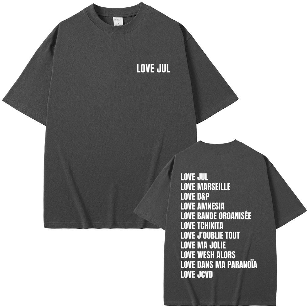 Love Jul 2025 Merch Tshirts Men Women Fashion Rap Pop Music Short Sleeve Tshirt Mens Hip Hop Oversized T Shirts Streetwear