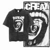 Heavyweight Washed T-shirt Men High Street Graphic Tee Vintage Distressed Acid Wash Cotton Top Oversized Hip Hop Streetwear G20