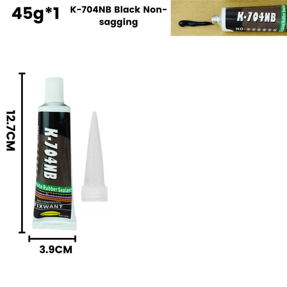 Silicone Industrial Adhesive 45g K-703 704 705 706 RTV Silicone Rubber Black White Transparent Electronic Component Sealing Glue