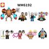 WM6192 DIY Model Gifts Action Figure  Block Accessorie Adult Children Toy