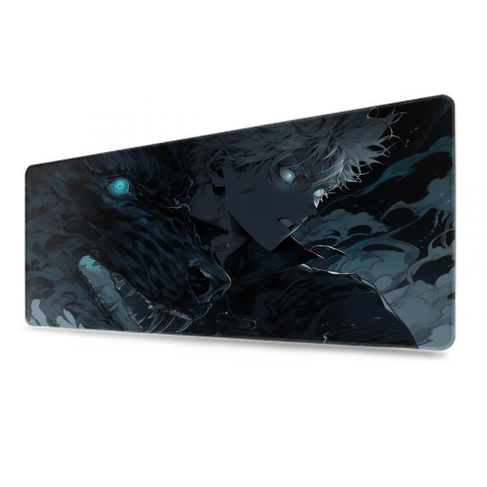 Коврик для мыши Jujutsu Kaisen XXL Аниме Годжо Сатору Большой игровой коврик для мыши Коврик для клавиатуры и мыши Ковер Коврик для компьютерного стола