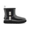 UGG Классические прозрачные мини-черные женские кроссовки 1113190-BLK