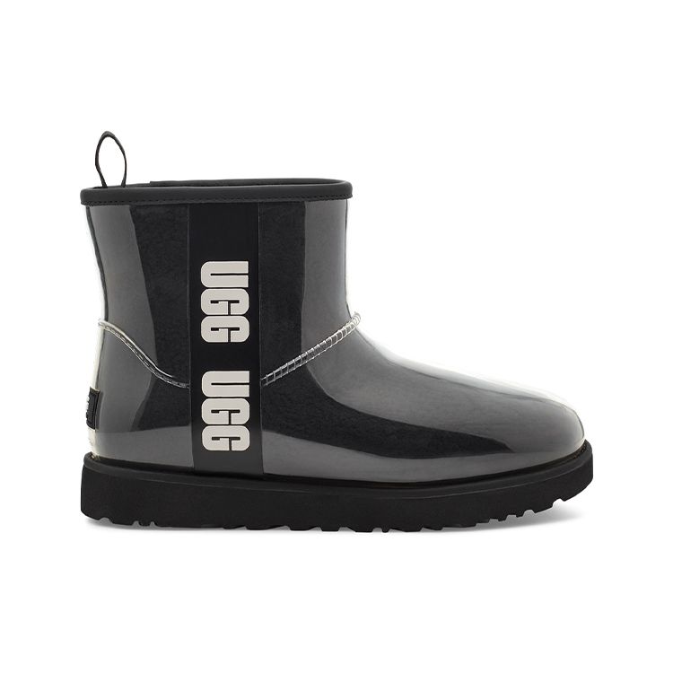 UGG Классические прозрачные мини-черные женские кроссовки 1113190-BLK