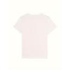 Women'S Casual T-Shirt with Three White Daisy Prints, Machine Washable, Suitable for All Seasons, Casual Top, Comfortable for Casual Attire,