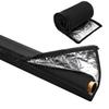 3-слойная теплоизоляционная крышка для медных труб ОВК 72x10,2 дюйма 600D Оксфордская изоляция для труб кондиционирования воздуха Прочная погодостойкая