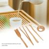 5 pcs set Portable Tools Tea Accessories Bamboo Material Tea Shovel Tea Leaks  Chinese Gongfu Tea