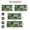 2D Suburban House Lush Green Garden Photo Background