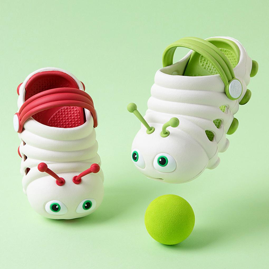 Милые тапочки в форме животных, Прочные клоги, Регулируемые, Садовые, Для малышей, Милая водная горка для малышей, Детские клоги