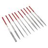 10Pcs Needle File Set Hardened Sturdy Durable Comfortable Handle Convenient Jewelry Files