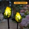 Solar Garden Light Frog Boat Outdoor Waterproof Garden Light Villa Landscape Resin Decorative Light