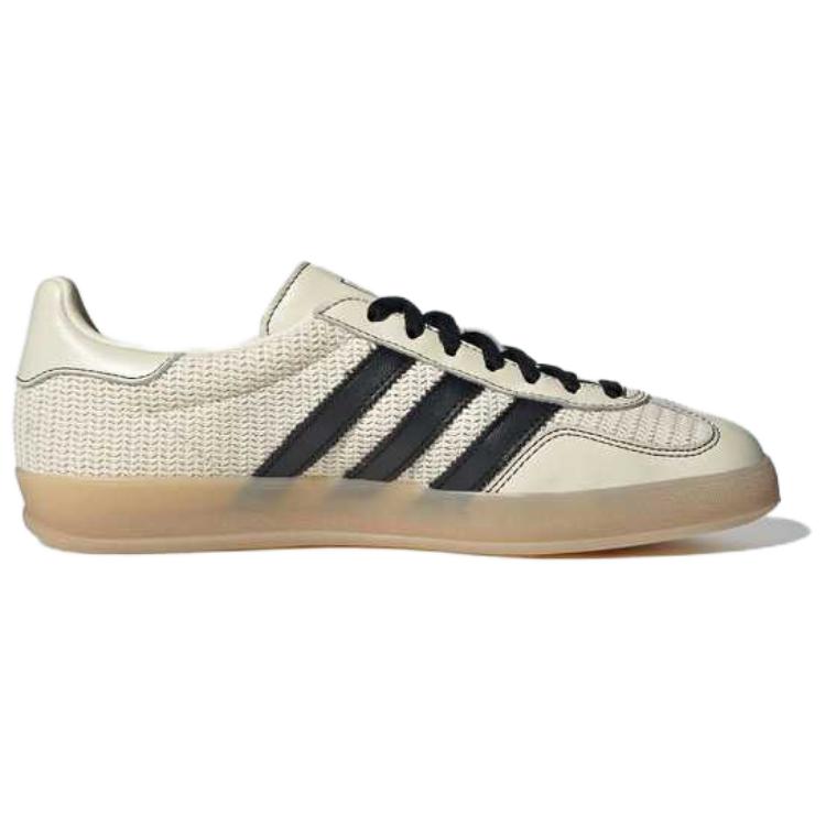Adidas Оригинальные Gazelle Indoor Удобные Модные Прочные Низкие Кроссовки Кроссовки Унисекс Белые JQ7083