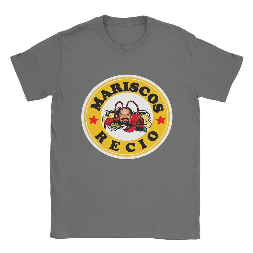 Harajuku TShirt Summer Antonio Mariscos Recio Novelty T Shirts Pure Cotton Tshirt for Men Retro Cheap Print Short Sleeve Tops