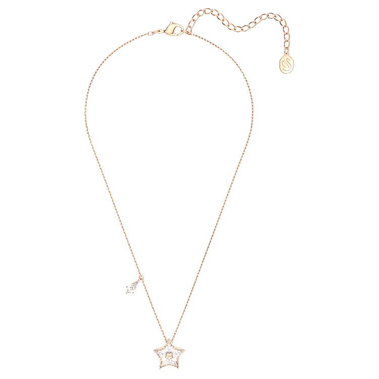 Swarovski Fashionable Elegant Star Gold Plated Necklace Women necklace 5645463