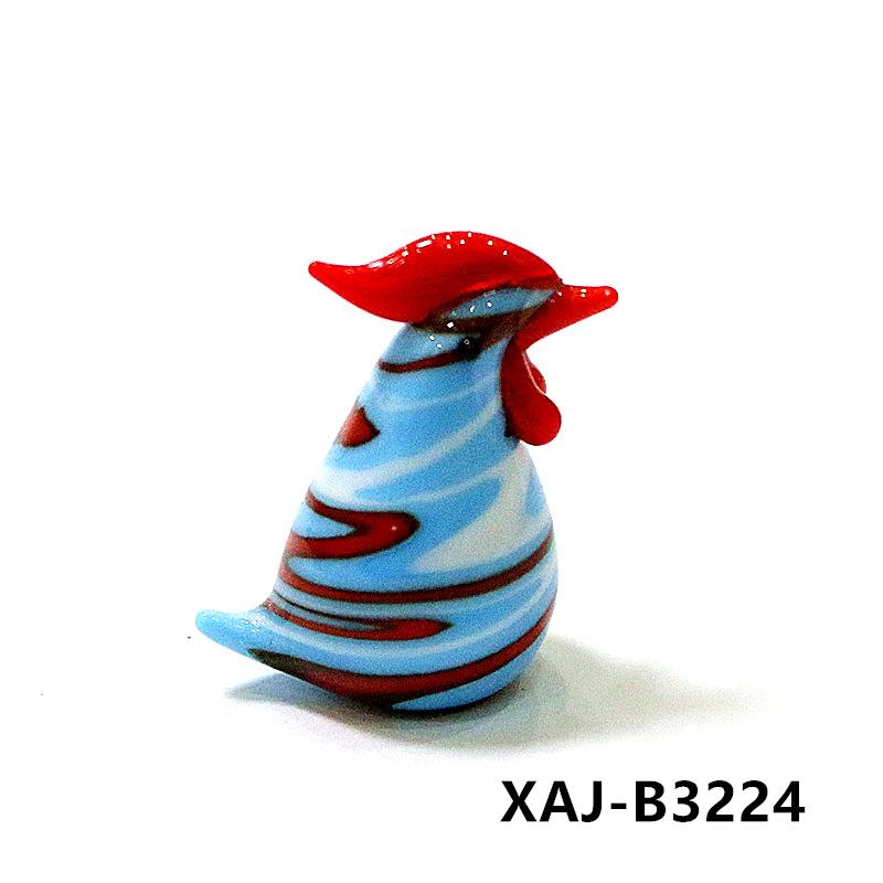 Easter Decor Kawaii Glass Chick Ornaments Cute Animal Mini Figurine for Diy Fairy Garden Dollhouse Home Desk Decoration Supplies