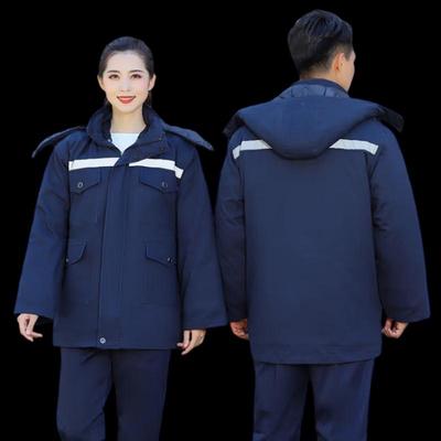 Biffiesor BFS9662 Зимняя хлопковая утолщенная съемная рабочая куртка