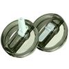 Flip Straw Lid for 40 Oz Tumbler Leak Proof Replacement BPA-Free Reusable Cup Lid for Water Juice Milk Tea