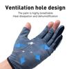 Kingdom Спортивные на открытом воздухе противоскользящие перчатки для рыбалки, ледяная лайкра, дышащая ткань для езды на велосипеде, кемпинга, пешего туризма, перчатки без пальцев