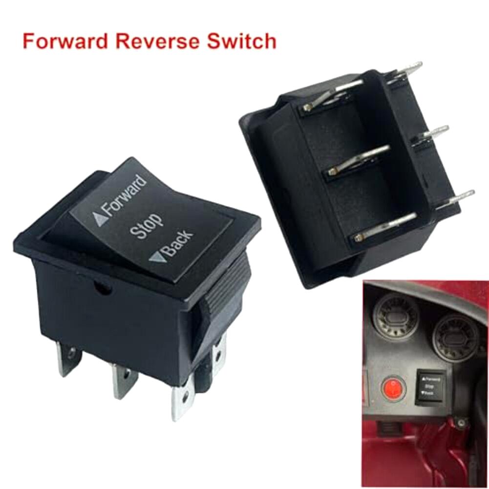 Переключатель Вперед-Назад для Машинки-Каталки 2 Штуки Совместим с Электрическими Игрушками-Каталками 6В 12В 24В Рокерные Переключатели с Режимами Вкл-Выкл-Вкл