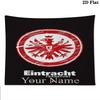 Eintracht Frankfurt Custom Name Wall Tapestry Aesthetic Wall Hanging Printed Fabric Blanket Decorative Tapestries for Bedroom Living Room Home Decor
