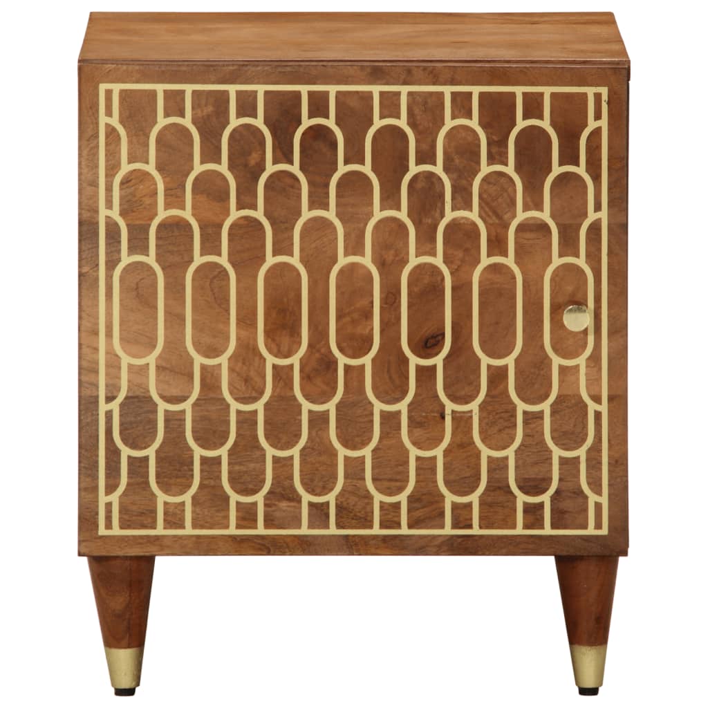 Nightstand 40 x 33 x 46 cm Solid Mango Wood
