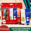 Travel Size Hand Cream Gift Set of 5 | Winter Care for Dry Cracked Hands | Moisturizing and Nourishing Hand Lotion