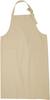 Ниже Длинный 1060 мм x Закрывает щедрый Земляной бежевый фартук, Длинный, Стильный, Однотонный, Простой, Холщовый, Прочный, 10 унций, До колена, Длина,