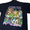 Винтажная черная унисекс футболка Jethro Tull 80-х годов, тур Stand Up, рок-группа, AD268